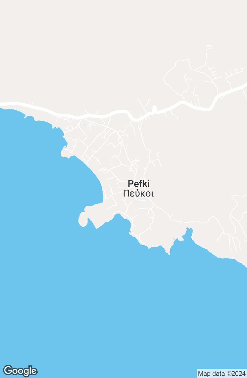 Pefkos Map Villa Pefkos Sunset In Pefkos, Rhodes | Villa Plus